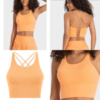 IBY - Yoga Sport Bra Light Support Pretty - Pastel Orange