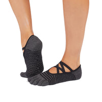 Toesox Grip Full Toe ถุงเท้ากันลื่น ปิดนิ้วเท้า รุ่น Elle ถุงเท้ากันลื่นโยคะ พิลาทิส บาร์ เต้น
