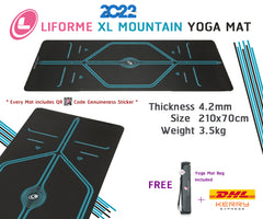 เสื่อโยคะ Liforme XL Mountain Yoga Mat 4.2mm