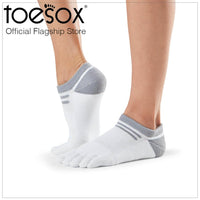 ToeSox โทซอคส์ ถุงเท้ากีฬาแยกนิ้ว เนื้อหนานุ่ม ข้อต่ำ รุ่น Medium Weight No Show