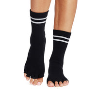 ToeSox Grip Half Toe Crew โทซอคส์ ถุงเท้ากันลื่น เปิดนิ้วเท้า พิลาทิส บาร์ โยคะ และเต้น