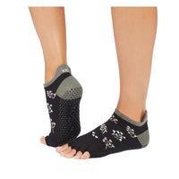 ถุงเท้ากันลื่นแยกนิ้ว Toesox Grip Half Toe ถุงเท้ากันลื่น เปิดนิ้วเท้า รุ่น Low Rise ถุงเท้าโยคะ พิลาทิส บาร์ เต้น