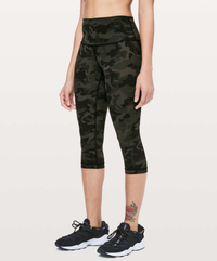 Lululemon - Wunder Under High-Rise Tight 17" Full-On Luxtreme - In/Ca/Multi Gator Green