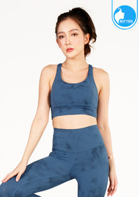 สปอร์ตบรา บราโยคะ บราออกกำลังกาย IBY - Yoga Sport Bra Cloud - Dark Blue น้ำเงินเข้ม *พร้อมส่ง*