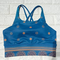 Fitz - Sport Bra - ลายไหมไทย Mai tai-S