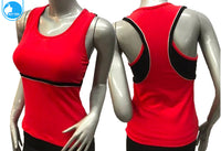 IBY - Sleeve Sports Top Build In Bra No.729