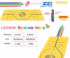 เสื่อโยคะ LIFORME Rainbow Hope