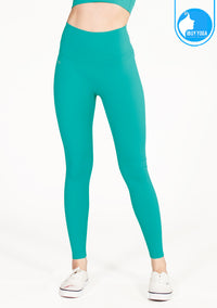 IBY - Yoga High Waist Long Legging Flow - Green Persian สีเขียวเปอร์เซีย