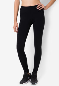 Yoga Long Pants สีดำล้วน