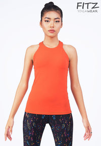 Fitz - Audrey Tank Top - Autumn Orange