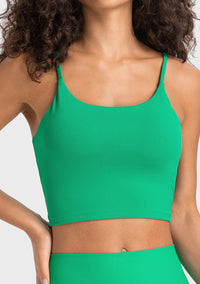 IBY - Yoga Sport Crop With Bra Awake - Jade Green