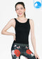 เสื้อโยคะมีบราในตัว IBY - Yoga Sport Tank With Bra Breath - Black