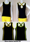 IBY - Sleeve Sports Top No.709