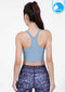 IBY - Yoga Sport Crop With Bra Cropped - aero ฟ้าอากาศ