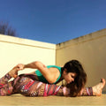 Liquido Active - Patterned Legging - Natural Beauty