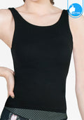 IBY Yoga Sport Tank With Bra Breath - Black