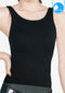 เสื้อโยคะมีบราในตัว IBY - Yoga Sport Tank With Bra Breath - Black