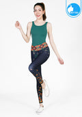 IBY Yoga Sport Tank With Bra Breath - Green