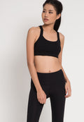 Sports bra, yoga bra, exercise bra, Fitz - Essential Bra - Black *Ready to ship*