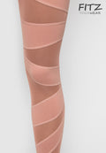 Fitz - 7/8 Legging - Princess Mesh II - Nude Pink