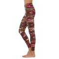 Liquido Active - Patterned Legging - Natural Beauty