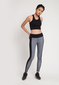Sports bra, yoga bra, exercise bra, Fitz - Long Line Bra - Black *Ready to ship*