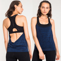 Fitz - Wing Tank Top - Dark blue