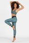 Dharmabums - Carazamba High Waist Printed Yoga Legging - Full Length