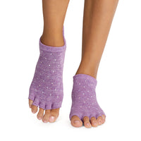 Toesox - Grip Half Toe Low Rise Violet Twinkle