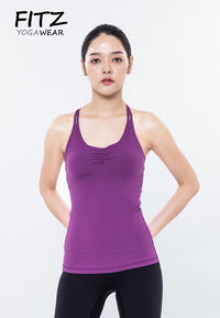 Fitz - Balance Tank Top - Dark Purple