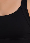 Sports bra, yoga bra, exercise bra, Fitz - Essential Bra - Black *Ready to ship*