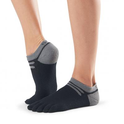 Toesox - Sport Perfdry Medium Weight No Show Black