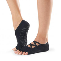 Toesox - Grip Half Toe Elle Black