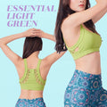 Sports bra, yoga bra, exercise bra Fitz - Essential Bra - Light Green