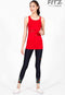 Fitz yoga pants, exercise, 9-inch legs, Batika pattern - Batikka