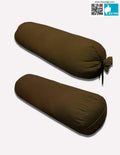 ORGANIC COTTON yoga pillow (BOLSTERS) round shape