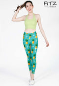 Fitz High Waist 7/8 Legging - Pineapple