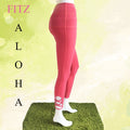 Fitz ALOHA 7/8 LEGGING - Red Velvet