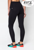 Fitz - 7/8 Legging - Princess Mesh II - Black