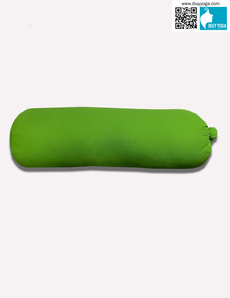 หมอนโยคะ Organic Cotton ทรงกลม (Bolster) นุ่มสบาย รองรับทุกท่า | พรีออเดอร์