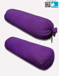 ORGANIC COTTON yoga pillow (BOLSTERS) round shape