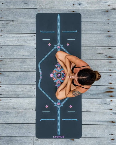 Liforme Mindful Garden Yoga Mat เสื่อโยคะ 4.2mm
