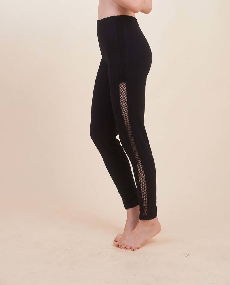 IBY - Yoga Long Pants see-through mesh No.504