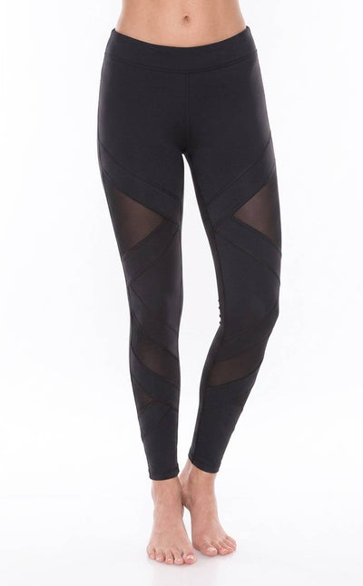 Titika  Long Legging กางเกงขายาวกระชับทรงสวย ดีไซน์ไขว้ช่วงขาช่วยพรางหุ่นให้ดูเพรียว