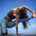 Dharmabums - Carazamba High Waist Printed Yoga Legging - Full Length