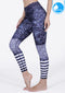 Fitz High Waist 7/8 Legging - Elbrus กางเกงโยคะเอวสูง ลายเอลบรุส