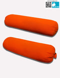 ORGANIC COTTON yoga pillow (BOLSTERS) round shape
