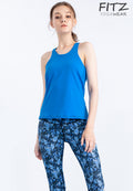 Fitz -Sunshine Tank Top - Sky Flower