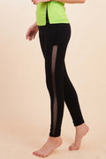 IBY - Yoga Long Pants see-through mesh No.504