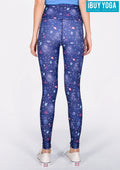 IBY-Long yoga pants, model 535S - Solar pattern